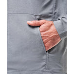 Travis Mathew Valley Lihat Jaket Golf Penuh - Heather Grey