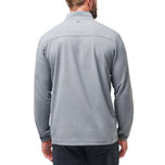 Travis Mathew Valley Lihat Jaket Golf Penuh - Heather Grey