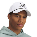 Topi Golf Under Armour Drive Mid Rope - Putih