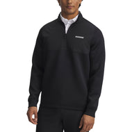 Under Armour Drive Pro 1/2 Zip 골프 미드레이어 - 블랙