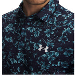 Under Armour 매치 플레이 폴로 골프 셔츠 - 네이비/화이트