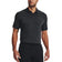 Under Armor Playoff 3.0 Stripe Polo Golf Shirt - Black/Pitch Grey