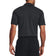 Under Armor Playoff 3.0 Stripe Polo Golf Shirt - Black/Pitch Grey