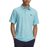 Under Armour Playoff 3 印花高尔夫 Polo 衫 - 蓝色/海军蓝