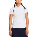Under Armour Women's Playoff Golf Golf Polo Shirt - White