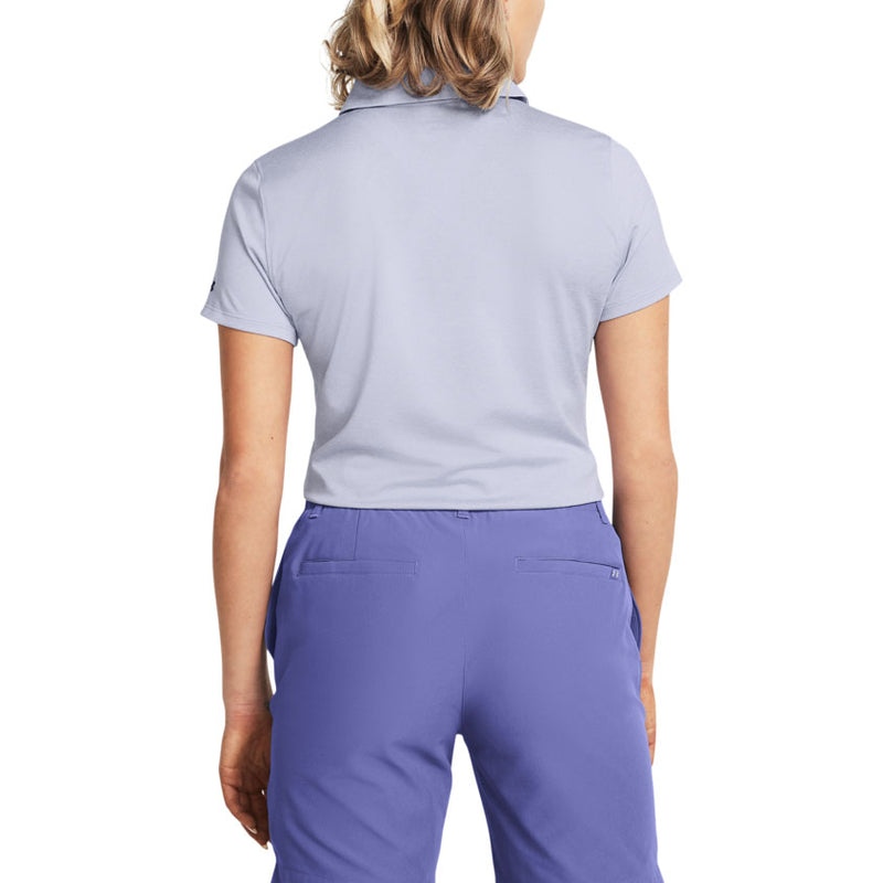 Under Armour Women's Playoff Short Sleeve Golf Polo Shirt - Celeste