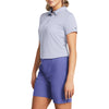 Under Armour Women's Playoff Short Sleeve Golf Polo Shirt - Celeste