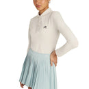 Malbon Venus långärmad golfpikétröja för kvinnor - Vit