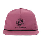 Travis Mathew Vacationer 스냅백 캡 - Damson