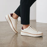 Cole Haan 女式 GrandPro Topspin 高尔夫球鞋 - 象牙色/BLDSTNE /FF