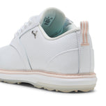 PUMA Women's Avant 2 Spikeless Golf Shoes - Puma White/Island Pink