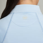 Peter Millar Women's Women's Women's Sugar Stripe Perth 1/4 Midlayer - Cottage Blue