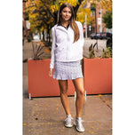 高尔夫蒂尼女子庆典Skort 17.5“高尔夫球 - 白色印刷品