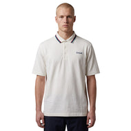 Kaos Polo Golf Under Armour ArmourDry - Summit White/Beige