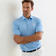 Peter Millar Solid Performance Jersey Golf Polo Shirt - Cottage Blue