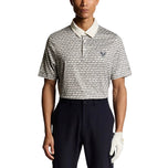 Lyle & Scott Divot 골프 폴로 셔츠 - 화이트