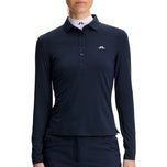 Baju Polo Golf Lengan Panjang Flor J.Lindeberg - JL Navy