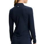 Baju Polo Golf Lengan Panjang Flor J.Lindeberg - JL Navy