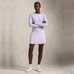 RLX Ralph Lauren女子17英寸印刷Aim Skort -Mini Gingham Purple