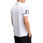 J.Lindeberg Heath Regular Fit Golf Polo Shirt - White