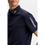 J.Lindeberg Tour Tech Regular Fit Golf Polo Shirt - JL Navy