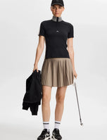J.Lindeberg Women's Pip Golf Polo Shirt - Black