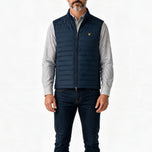 Lyle＆Scott Hybrid缝完全拉链高尔夫吉列 - 莱德蓝色