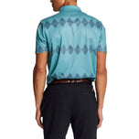 Lyle & Scott Argyle Polo 골프 셔츠 -Tee Teal