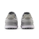 New Balance 574 Greens V2 Spikeless Wide (EE) Golf Shoes - Light Grey