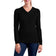 Sweater Nicole V -Neck Wanita Nivo - Hitam