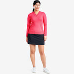 NIVO Women's Nicole V -Neck Sweater - Cherry
