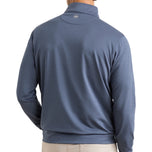 Peter Millar Perth Mélange Performance Quarter-Zip - 네이비