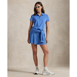 RLX Ralph Lauren Women's Tour Performance Golf Shirt- Summer Blue