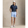 RLX RALPH LAUREN PRINTED CREITS Lightweight Airflow Golf Polo Shirt - Multi Deco Toss Navy Refined