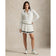RLX RALPH LAUREN LAUREN WANITA SKIRT GOLF KNIT - WHITE SPLASH/POLO Hitam