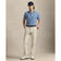 RLX Ralph Lauren bercetak Lightweight Airflow Golf Polo Shirt - Savanna Floral Refined Navy Multi