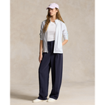 RLX Ralph Lauren Women's Power Stretch Full -Zip Golf Jacket - Keramisk vit