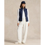 RLX Ralph Lauren Women's Cool Wool Hybrid Performance Vest - Raffinerad marin