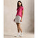 Kaos Polo Golf Pertunjukan Tur Wanita RLX Ralph Lauren - Hot Pink