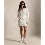 Pullover Golf Campuran Kapas 2/48 RLX Ralph Lauren Wanita - Berbilang Percikan Putih