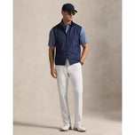 Kemeja Polo Golf Aliran Udara Ringan Cetak RLX Ralph Lauren - Old Royal Bulldog Foulard