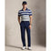 Kemeja Polo Golf RLX Ralph Lauren Y/d Perf Pique - Angkatan Laut Kerajaan Lama