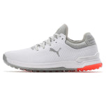 Puma Proadapt AlphaCat Spikeless breda golfskor - Puma White/High Rise