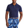 Polo Golf Ralph Lauren Cotton Pique Performance Polo - Tentera Laut Perancis/Merah