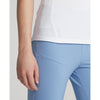 RLX Ralph Lauren Women's Sleeveless Quarter Zip Pique Golf Shirt - Pure White