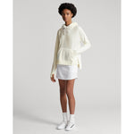 RLX Ralph Lauren Women's Logo Hybrid Jersey Hoodie - Pure White