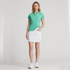 RLX Ralph Lauren Women's Tour Performance V-Neck Golf Shirt - Resort Green Heather