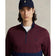 Performa Polo Ralph Lauren 1/4 Zip Peached Jersey - Harvard Wine/Navy Prancis