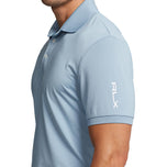 RLX Ralph Lauren Solid Airflow Performance Polo Golf Shirt - Kapal Biru