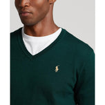 Performa Polo Ralph Lauren v Neck Knit - Hunt Club Green
